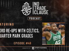 NTC Podcast Episode 49 – Horford Re-Ups with Celtics, Quarter Mark Grades
