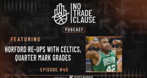 NTC Podcast Episode 49 – Horford Re-Ups with Celtics, Quarter Mark Grades
