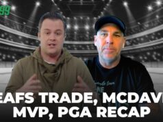 Leafs make a BIG move, McDavid MVP & Tiger Woods